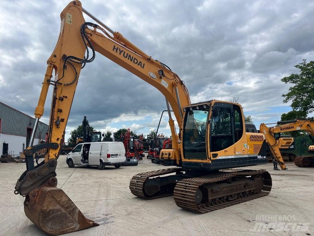 Hyundai 140LC-9A Bageri guseničari