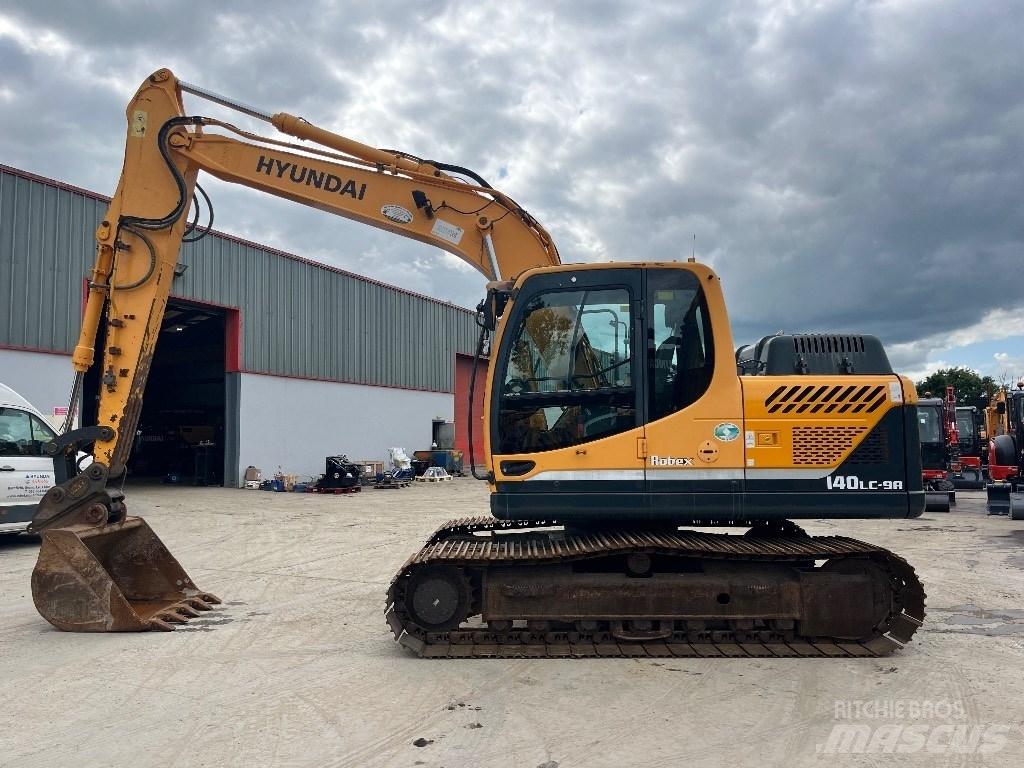 Hyundai 140LC-9A Bageri guseničari