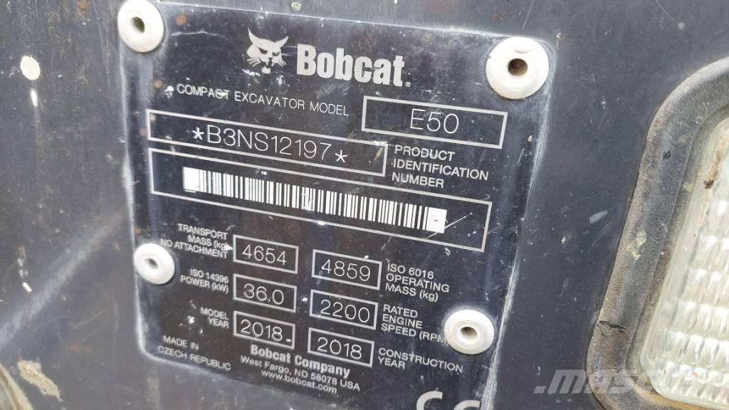 Bobcat E-50 BB-E50 Bageri guseničari