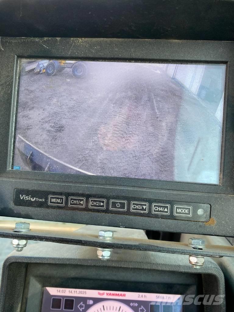 Yanmar B 95 W Bageri točkaši