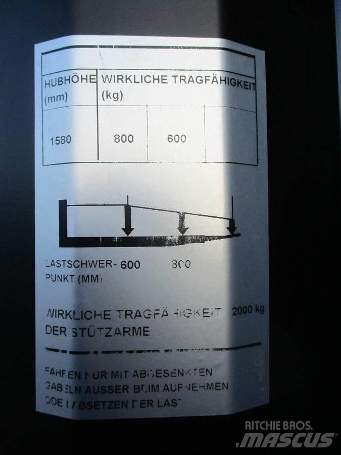 Toyota SWE 080L Ručni električni viljuškar
