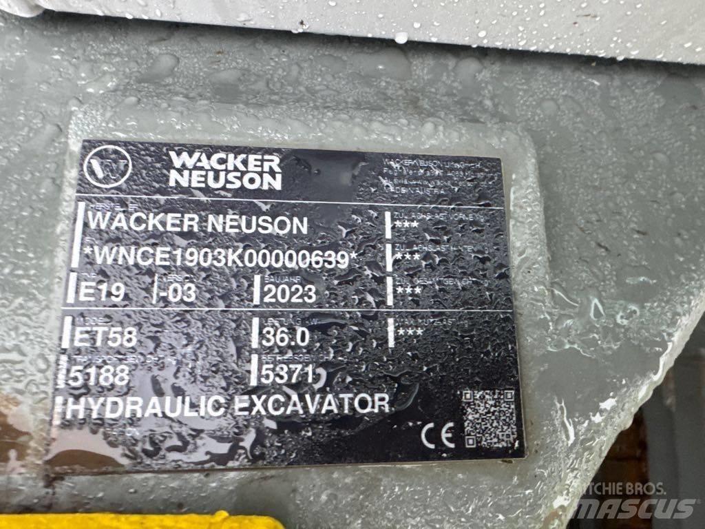 Wacker Neuson ET58 Bageri guseničari