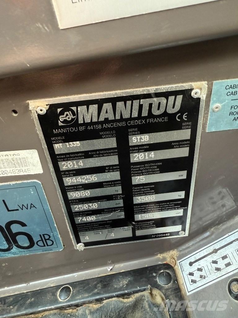 Manitou MT 1335 ST3B Teleskopski viljuškari