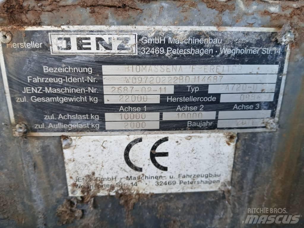 JENZ BA 720 D Drobilice drva / čiperi