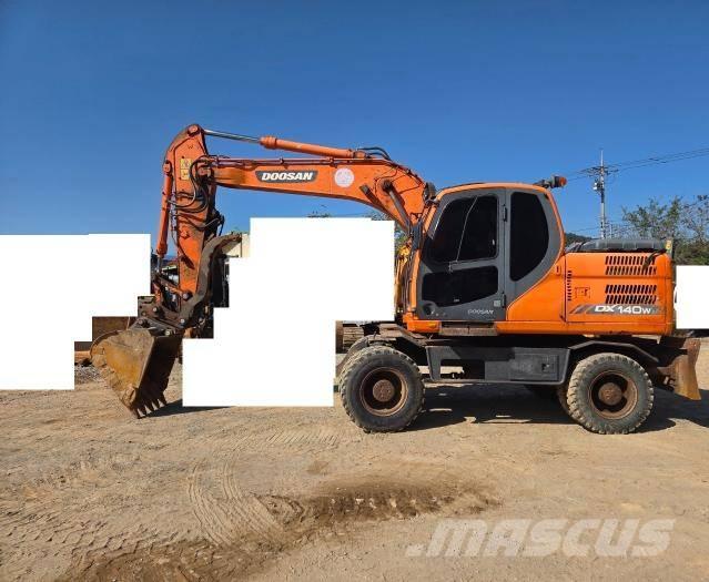 Doosan DX 140 WV-3 Bageri točkaši