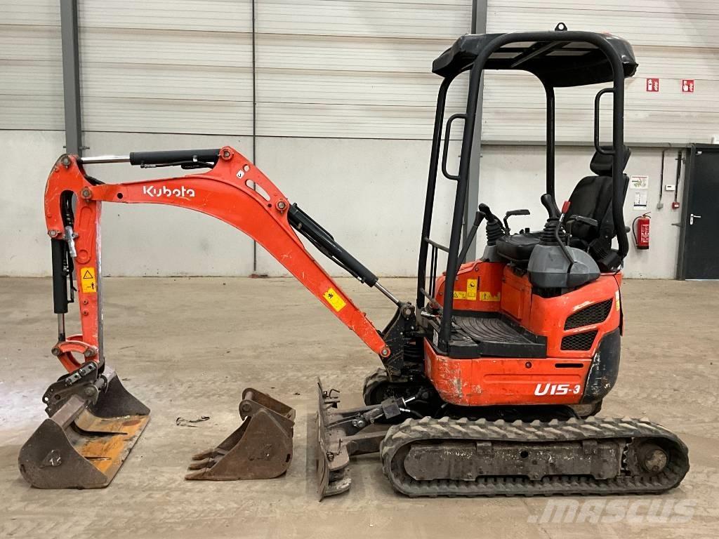 Kubota U 15-3 Mini bageri < 7t