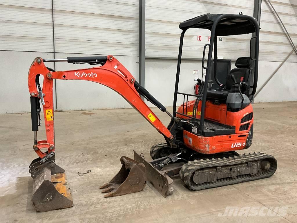 Kubota U 15-3 Mini bageri < 7t