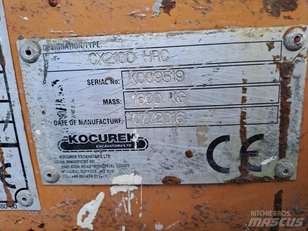 CASE CX 210 D Bageri guseničari