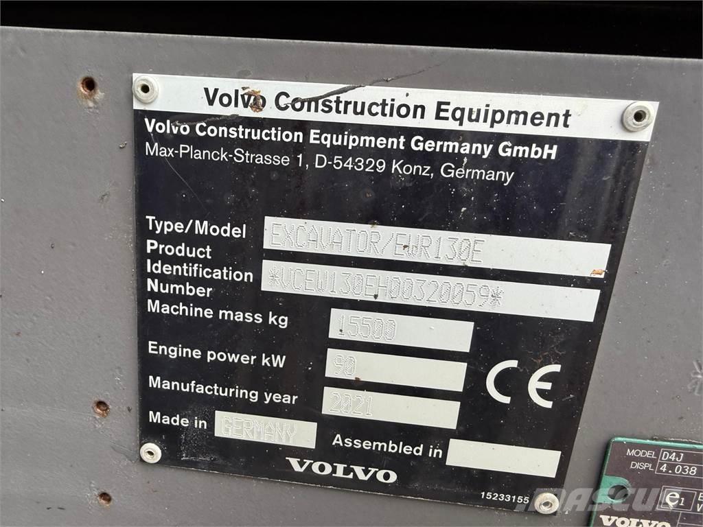 Volvo EWR130E Bageri točkaši