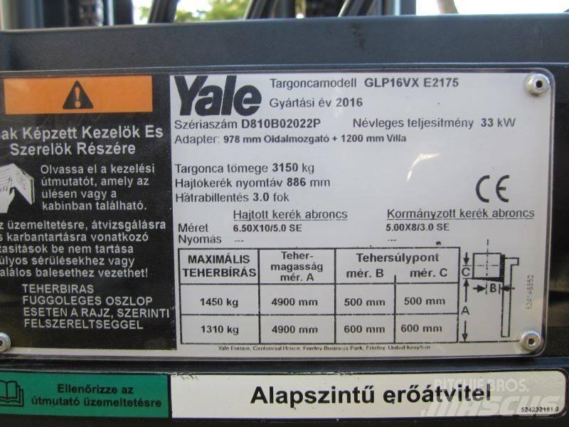 Yale GLP 16 VX Plinski viljuškari