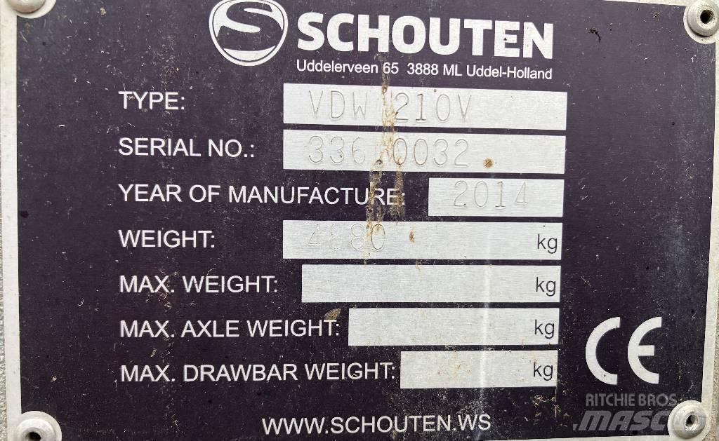 Schouten VDW 210 V Ostale mašine i oprema za stoku