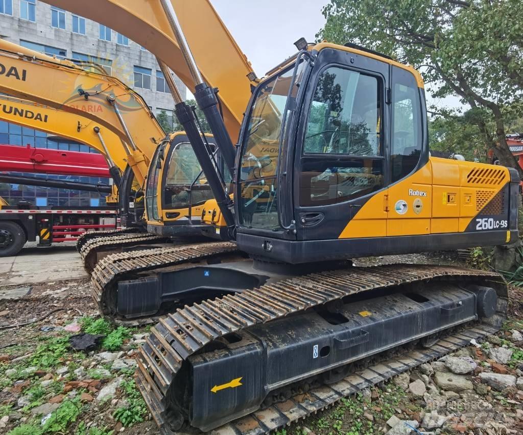 Hyundai R 260 LC-9S Bageri guseničari