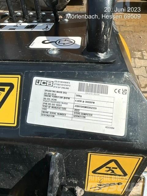JCB HTD5 mit Tritt Damperi za gradilište