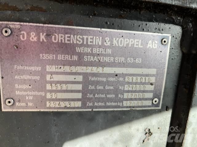O&K MH 5 Compact Kabine i unutrašnjost