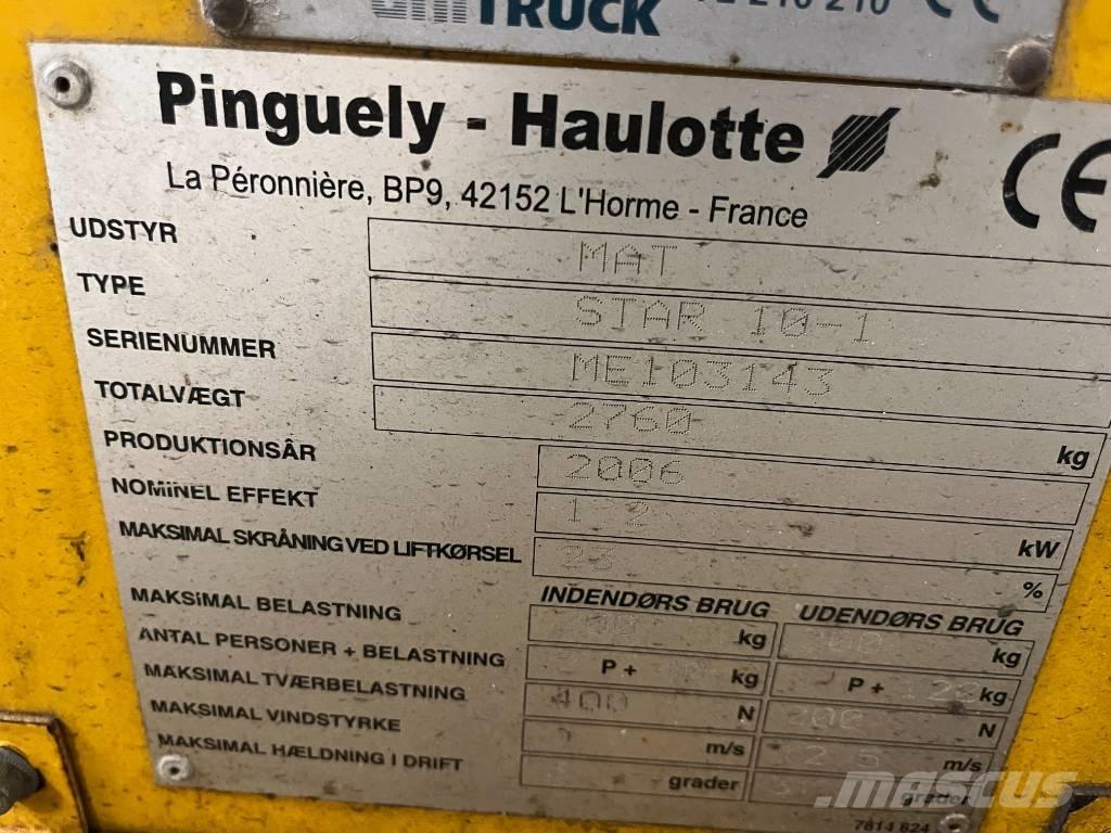 Haulotte Star 10 Jarbolne penjajuće platforme