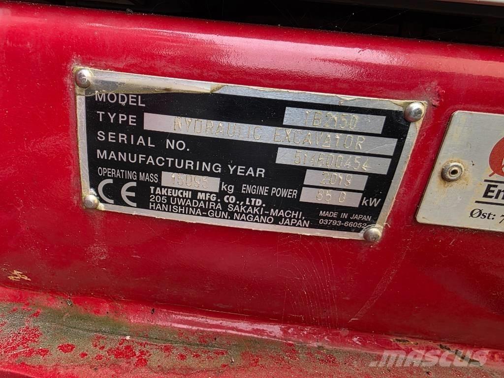 Takeuchi TB 2150 Bageri guseničari