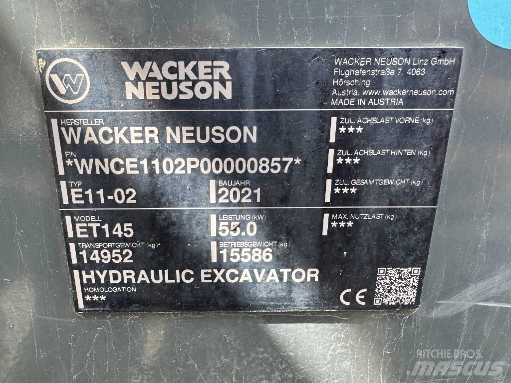 Wacker Neuson ET145 Bageri guseničari