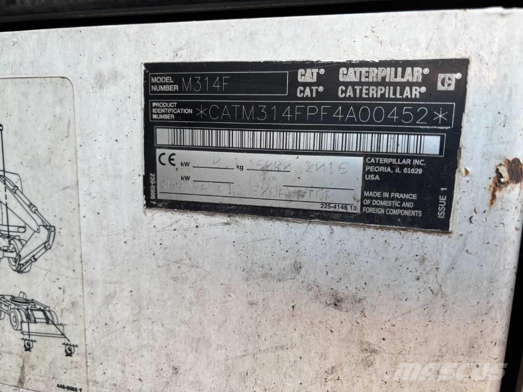 CAT m314f Bageri točkaši