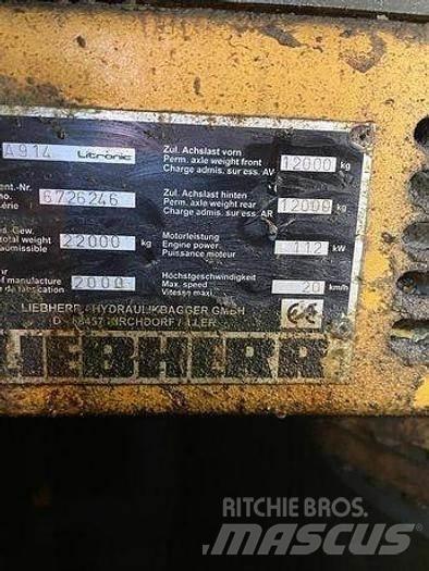 Liebherr A914 Polovni specijalni bageri