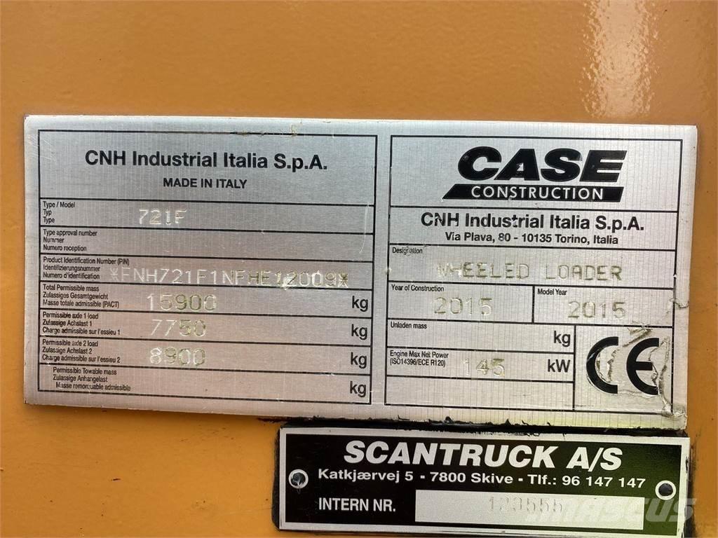 CASE 721F Utovarivači na točkove