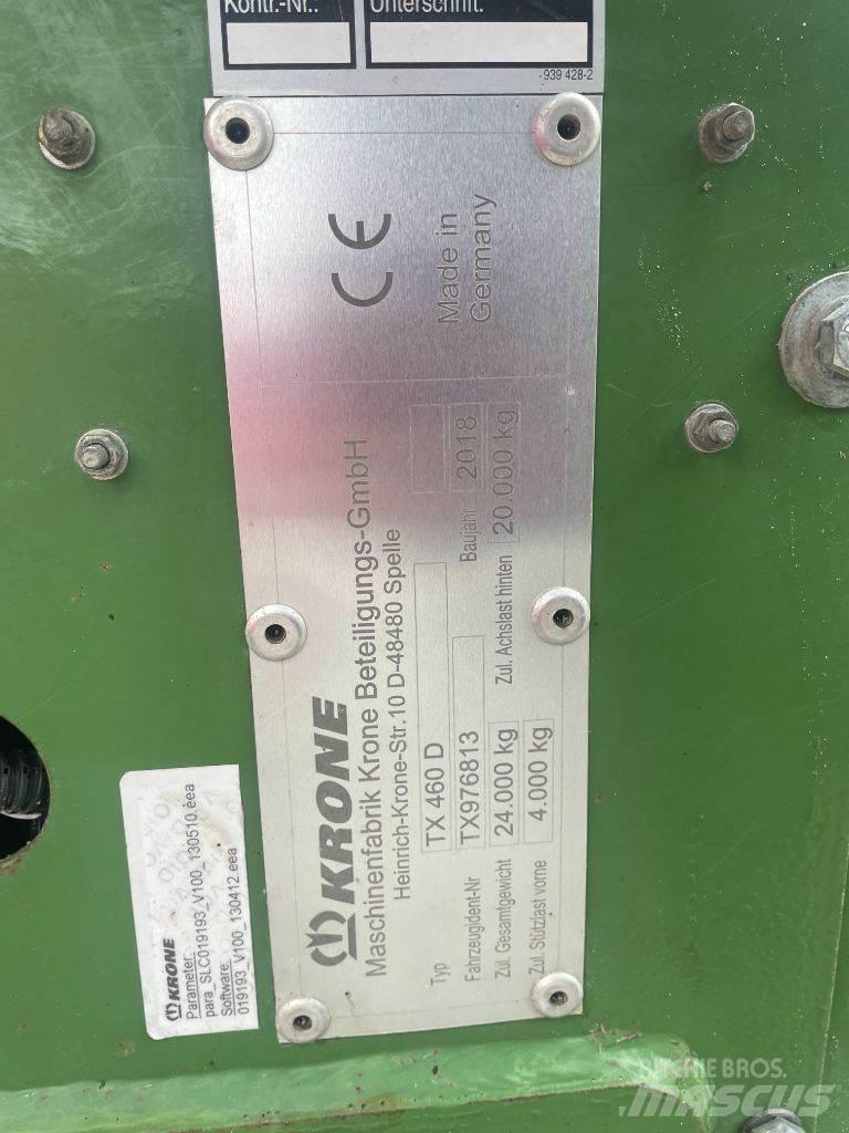 Krone TX 460 D Ostale prikolice