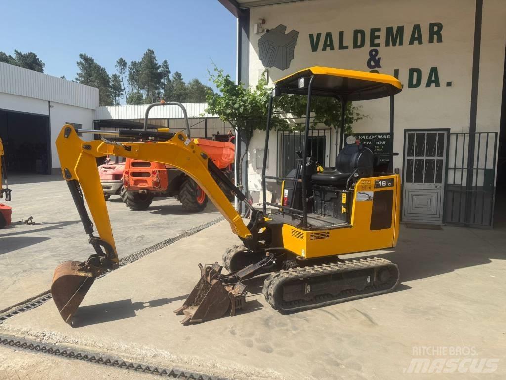 JCB 16 C-1, 740h Mini bageri < 7t
