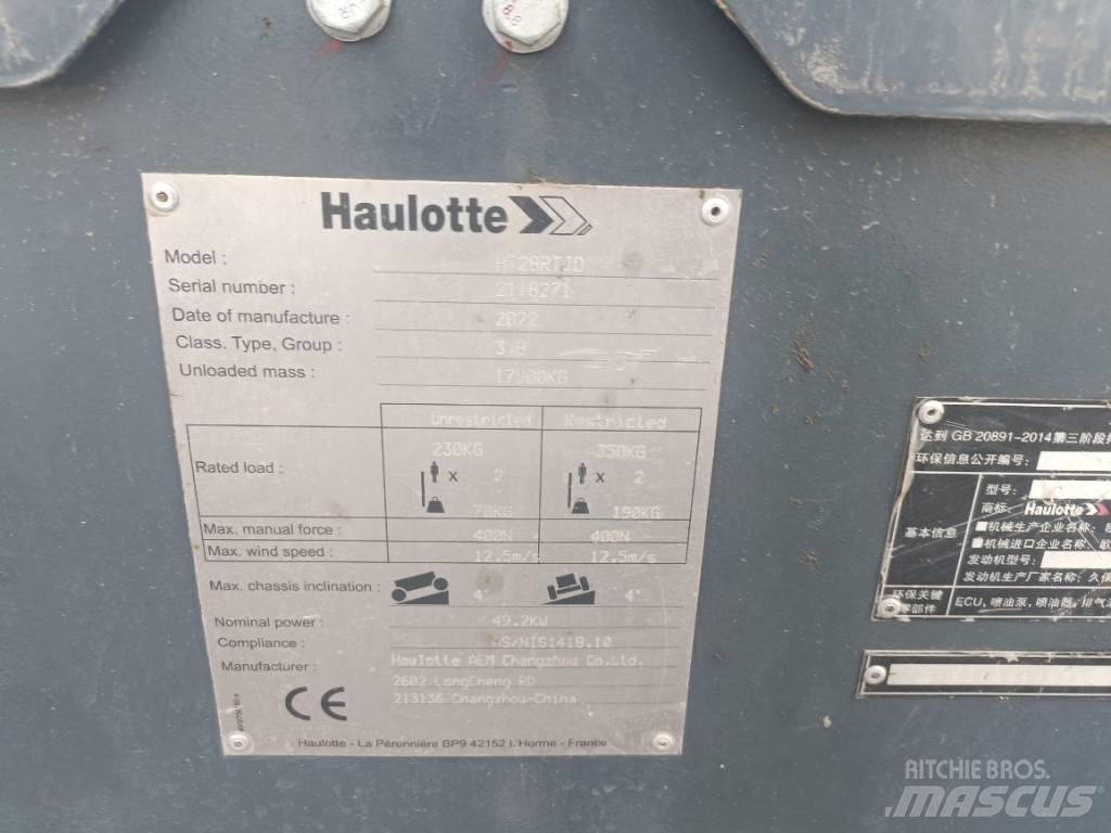 Haulotte HT28RTJO Teleskopske podizne platforme