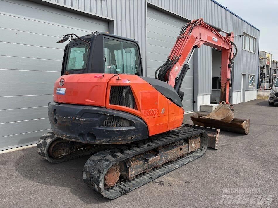 Kubota KX 080-4 Midi bageri 7t – 12t