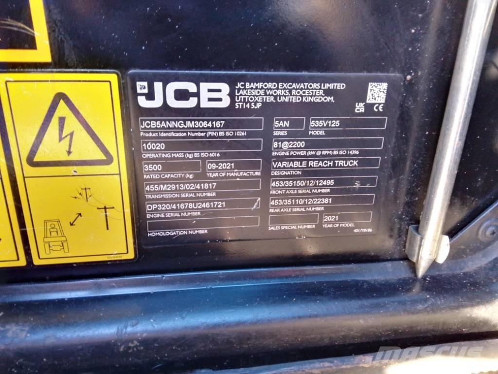 JCB 535-125 Teleskopski viljuškari