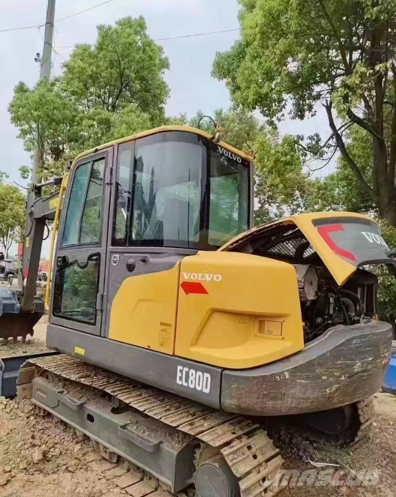 Volvo EC 80 D Bageri guseničari