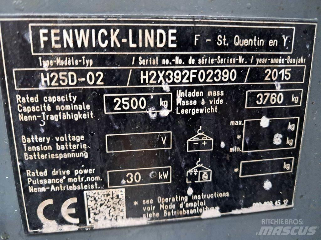 Linde H25D-02 Dizelski viljuškari
