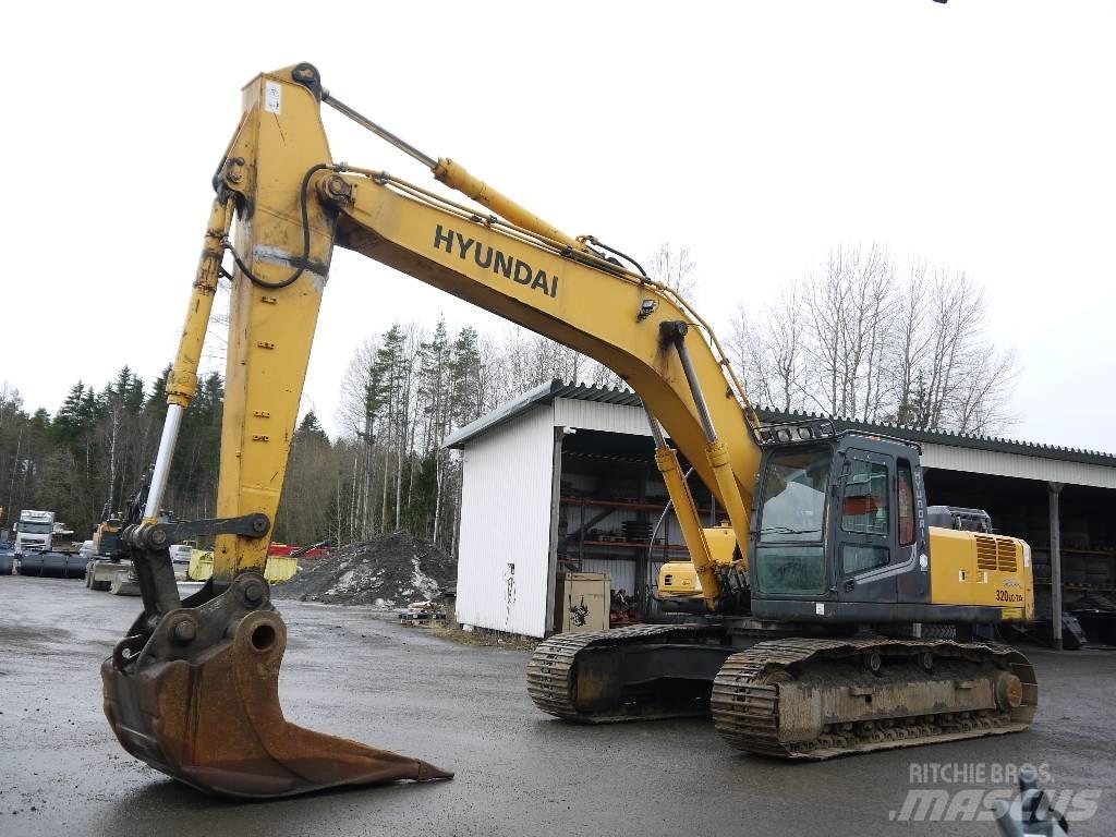 Hyundai R 320 LC-7A Bageri guseničari