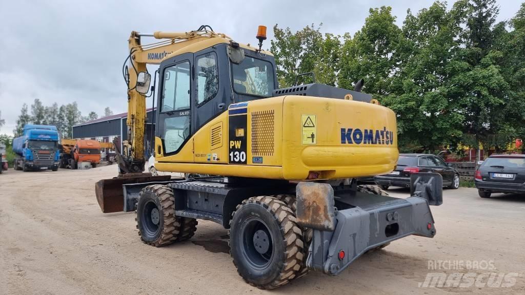 Komatsu PW 130-7K Bageri točkaši