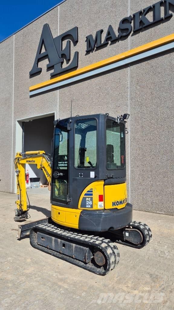 Komatsu PC 26 MR-3 Mini bageri < 7t