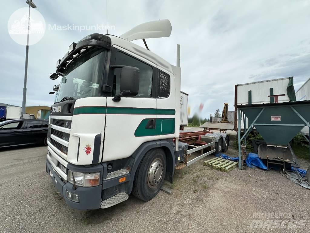 Scania R 124 LB Kontejnerski kamioni