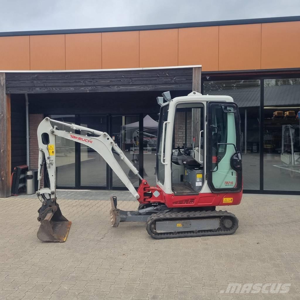 Takeuchi TB 216 Mini bageri < 7t