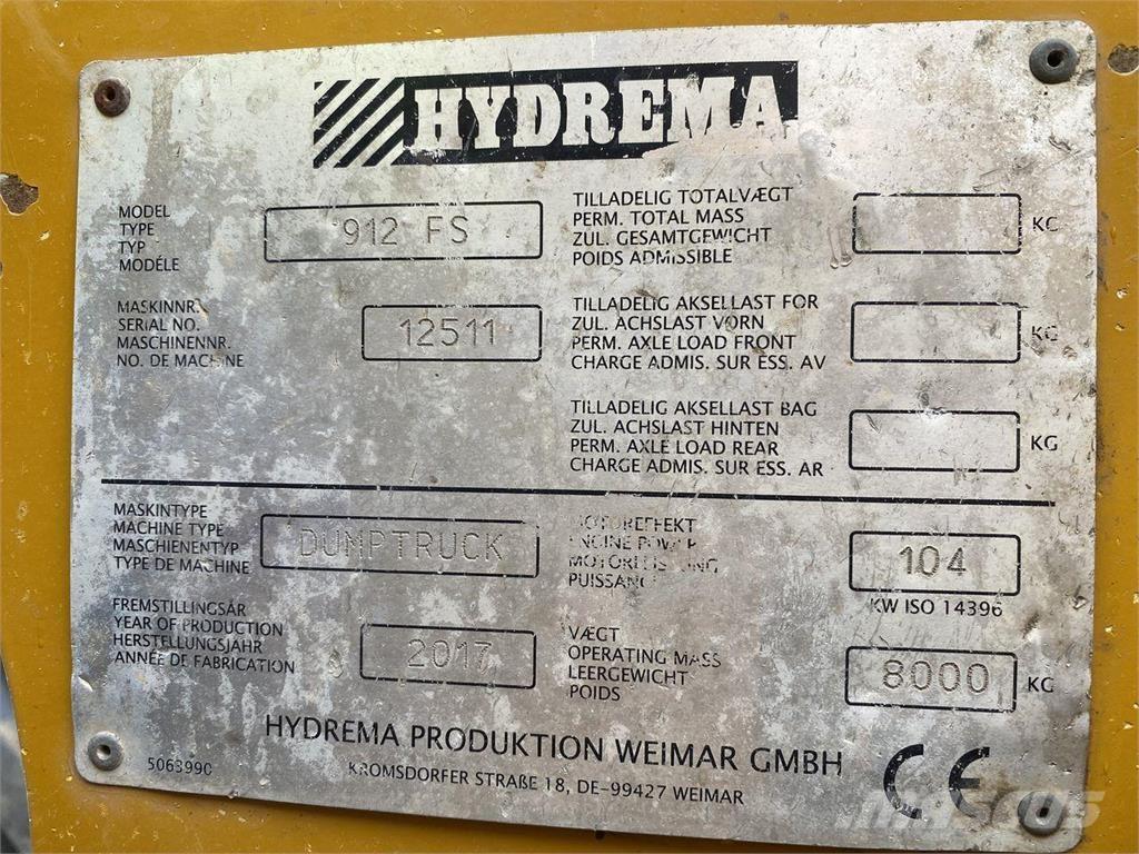 Hydrema 912FS Damperi za gradilište