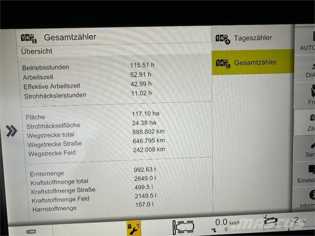 CLAAS Trion 660 Kombajni