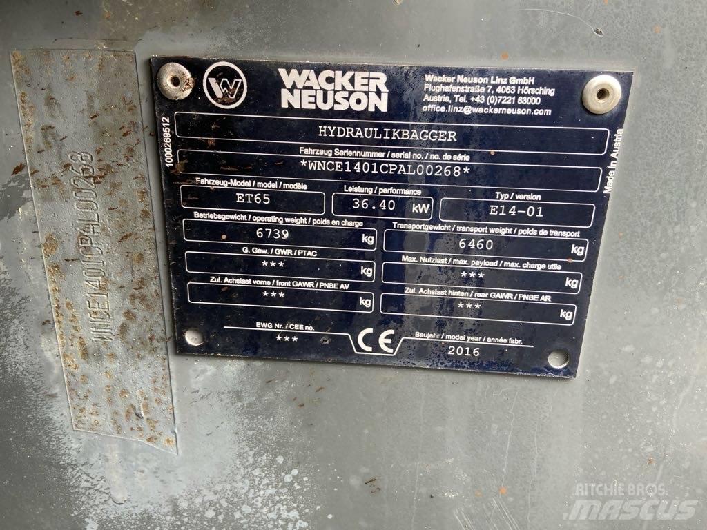 Wacker Neuson ET65 Bageri guseničari