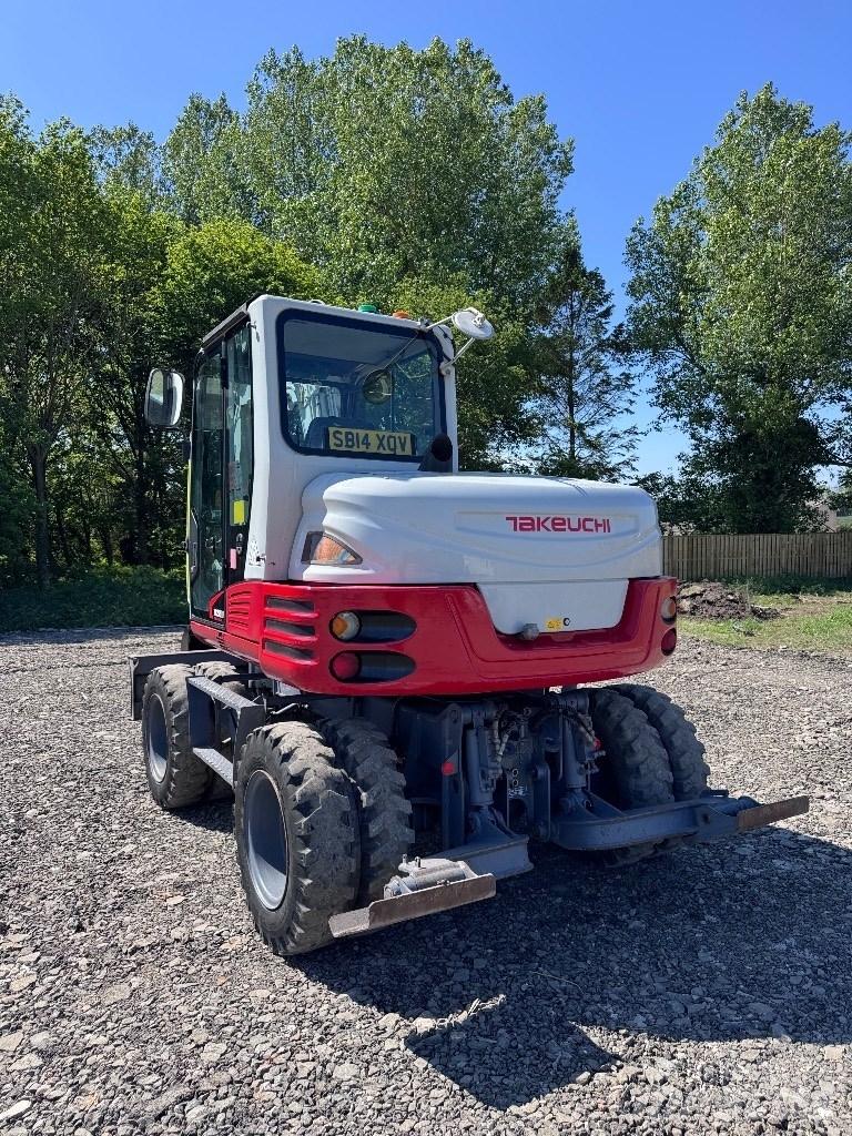 Takeuchi TB 295 W Bageri točkaši