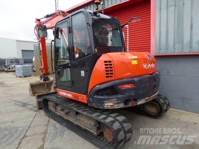 Kubota KX 080-4 Midi bageri 7t – 12t