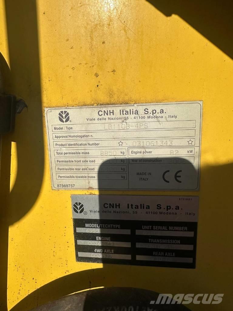 New Holland LB 110 B Osovine
