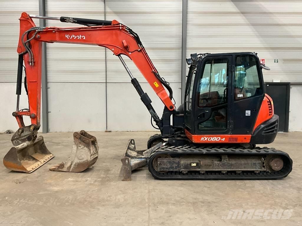 Kubota KX 080-4 Midi bageri 7t – 12t