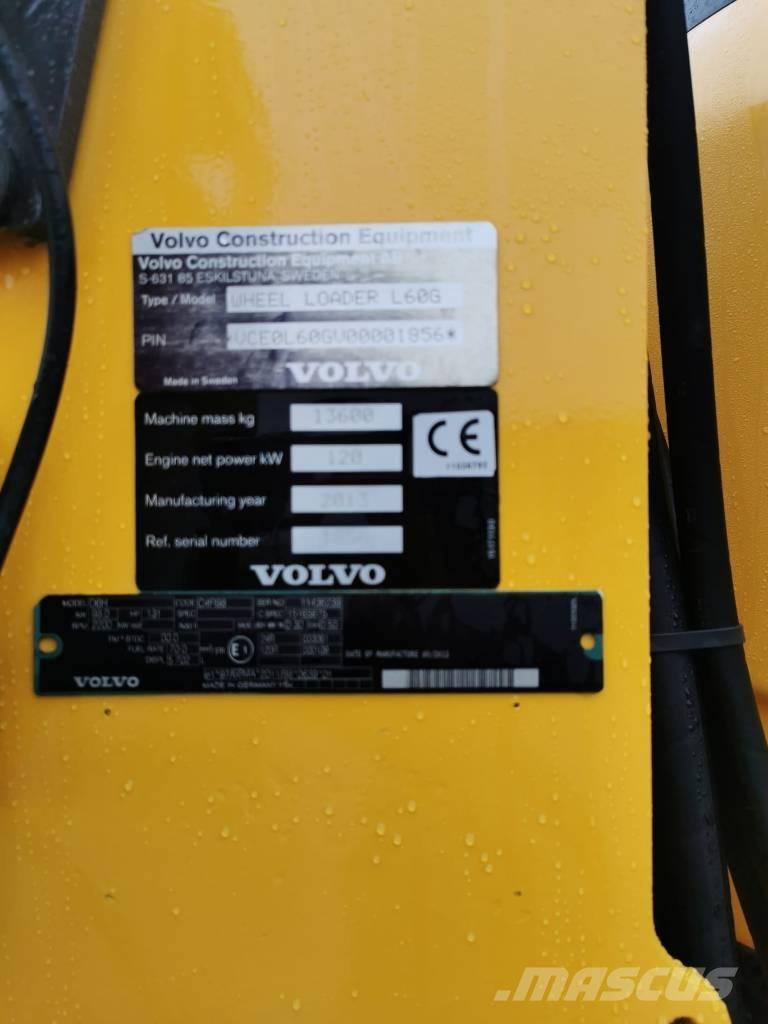 Volvo L60G Utovarivači na točkove