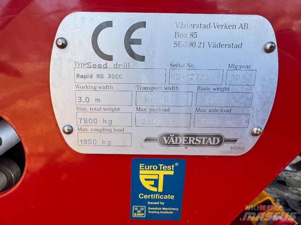 Väderstad Rapid 300C Kombinovane sejačice