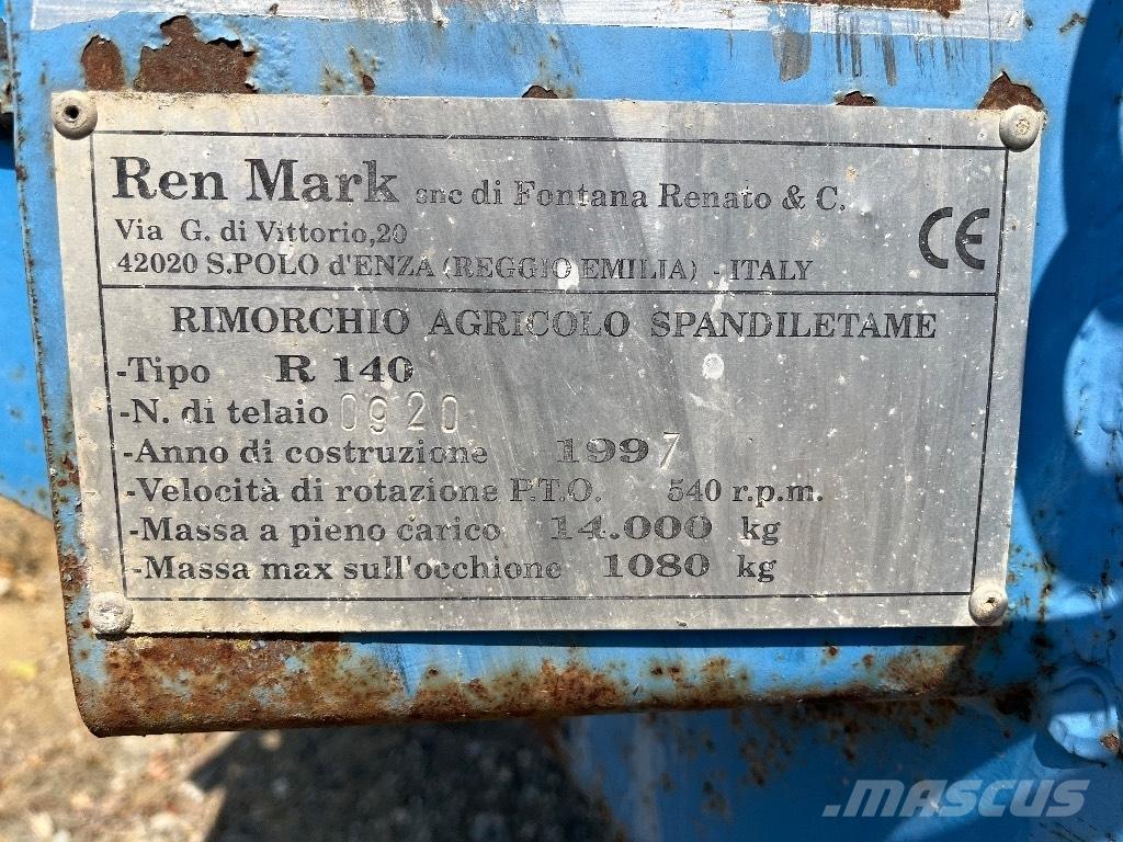  REN MARK R 140 Rasturači đubriva