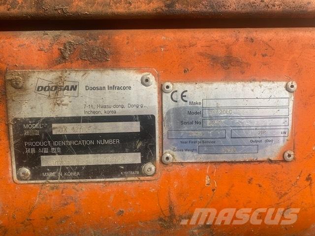 Doosan DX 420 LC Bageri guseničari