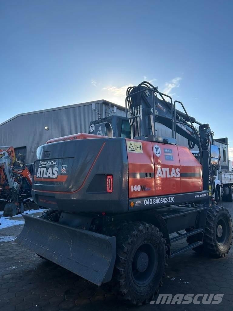 Atlas 140W-BLUE Bageri točkaši