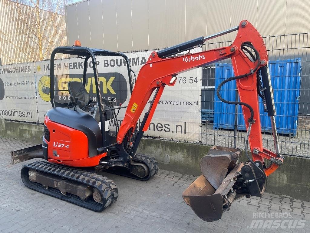 Kubota U 27-4 Mini bageri < 7t