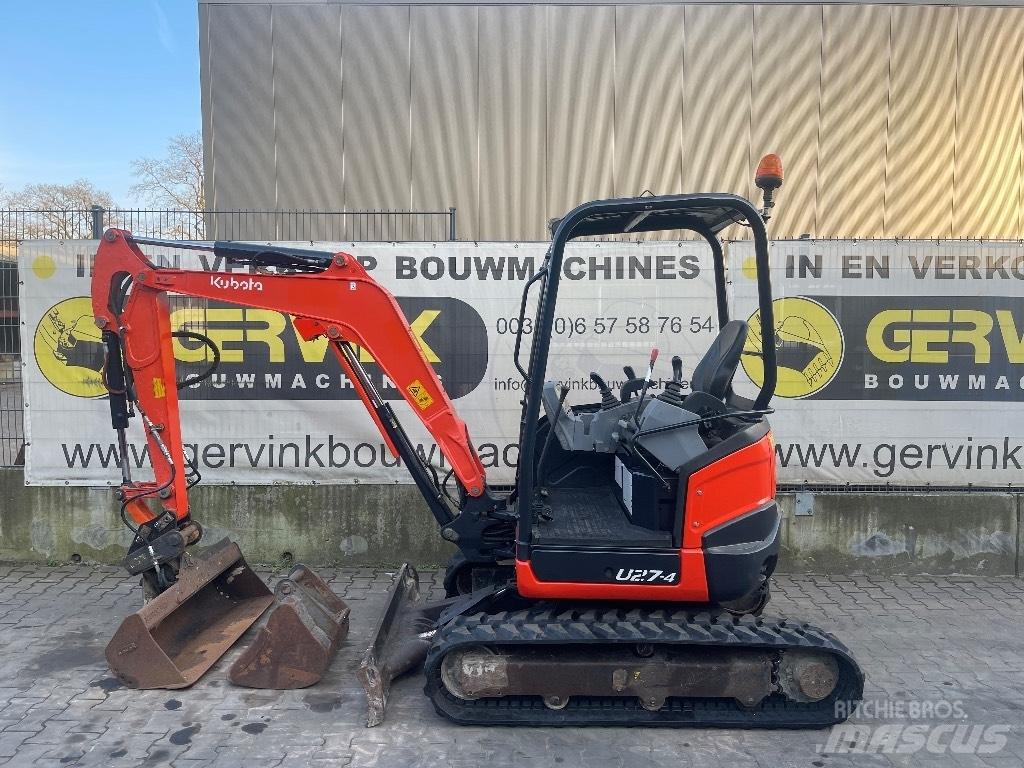 Kubota U 27-4 Mini bageri < 7t